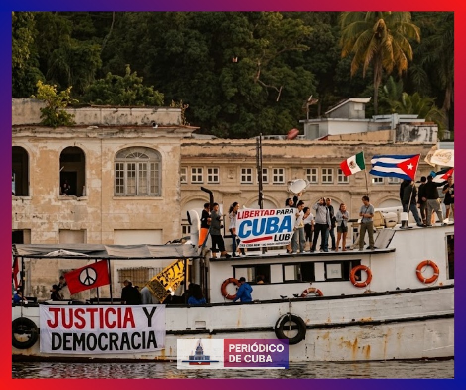 Granma 2.0 zarpa desde México con ayuda humanitaria a Cuba y desata polémica con el exilio