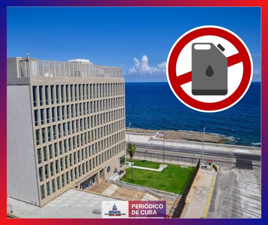 El régimen cubano bloquea permiso de importación de combustible solicitado por la embajada de EE.UU.
