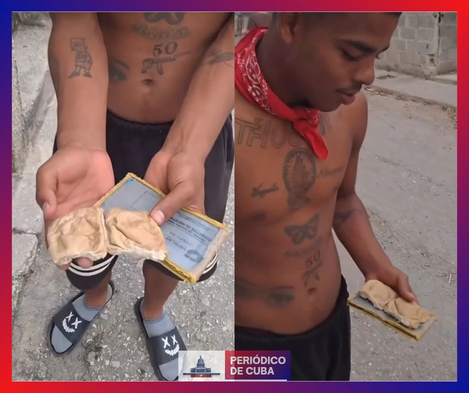 El pan estatal en Cuba genera escándalo: piezas deformes y verdosas bautizadas como “anti-pan”