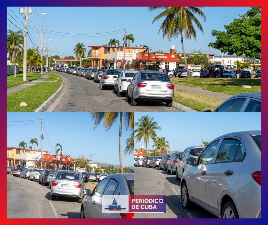 Turistas en Cuba revenden gasolina barata en el mercado informal por hasta 100 mil CUP