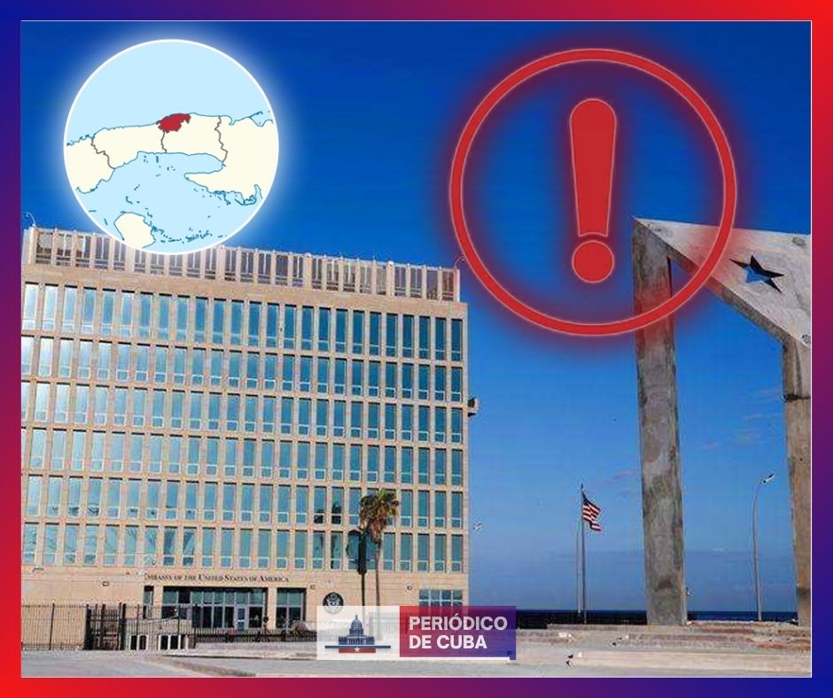 Embajada de EE.UU. emite alerta por manifestaciones en La Habana este fin de semana