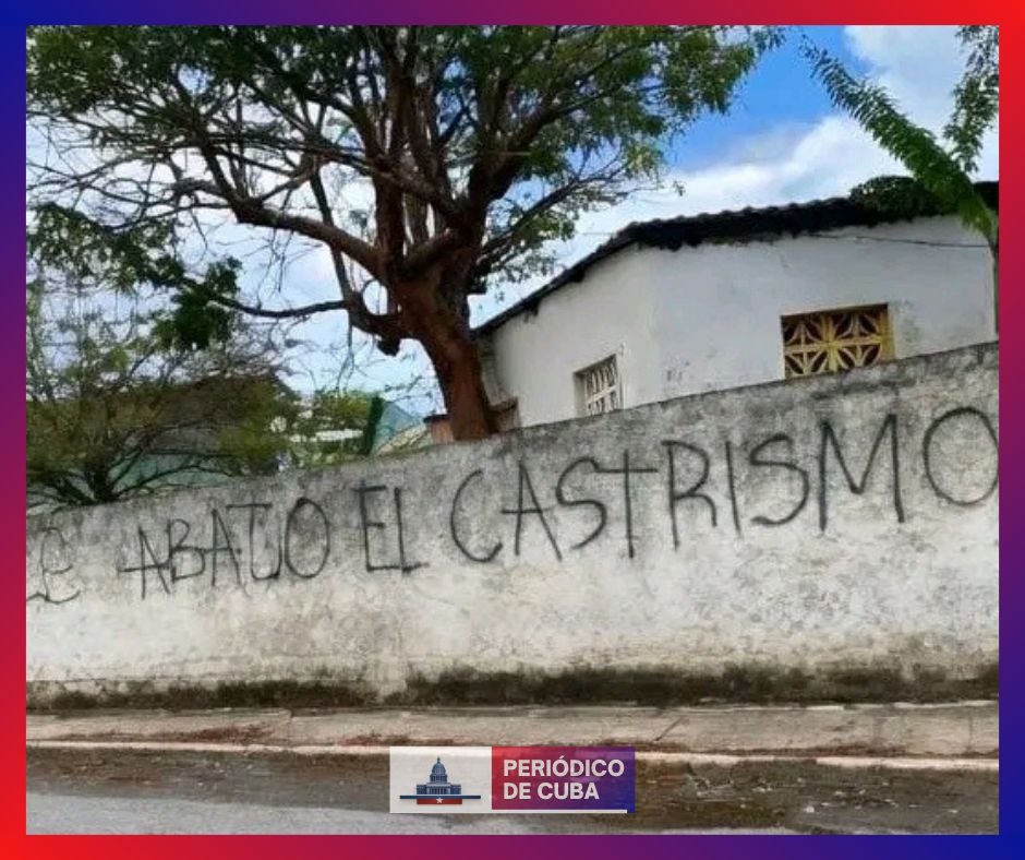 Carteles contra la dictadura castrista aparecen en Consolación del Sur
