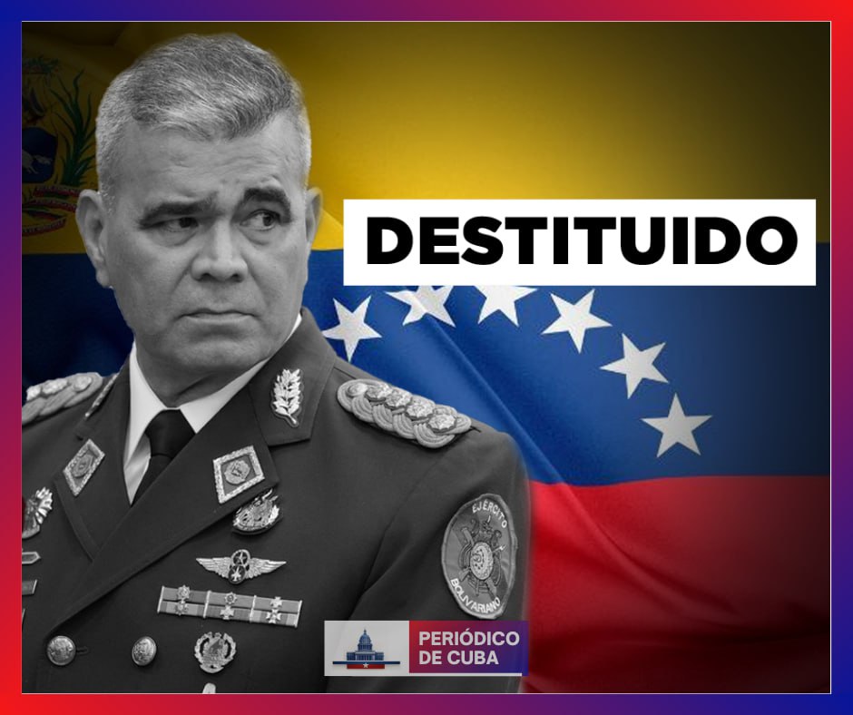 Vladimir Padrino López: De la cúpula militar a la lista de los más buscados por EE.UU. tras su histórica destitución