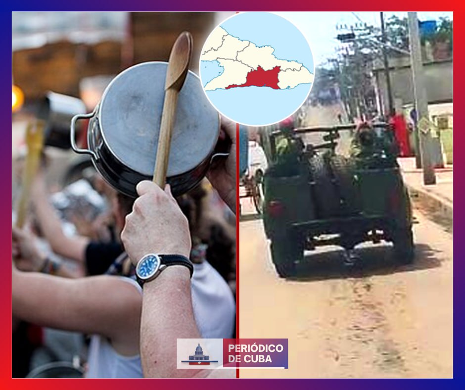 Santiago de Cuba en estado de alerta: represión policial y llamado ciudadano a la resistencia tras nuevas protestas