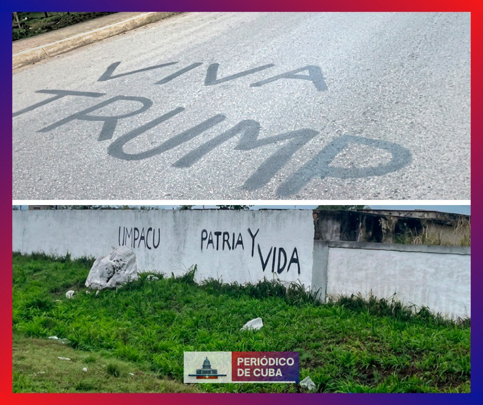 Aparecen carteles críticos contra el gobierno en Jovellanos, Matanzas