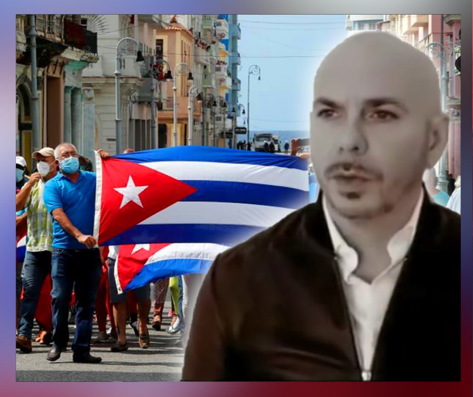Pitbull insta a la comunidad mundial y a líderes empresariales a actuar por la libertad de Cuba