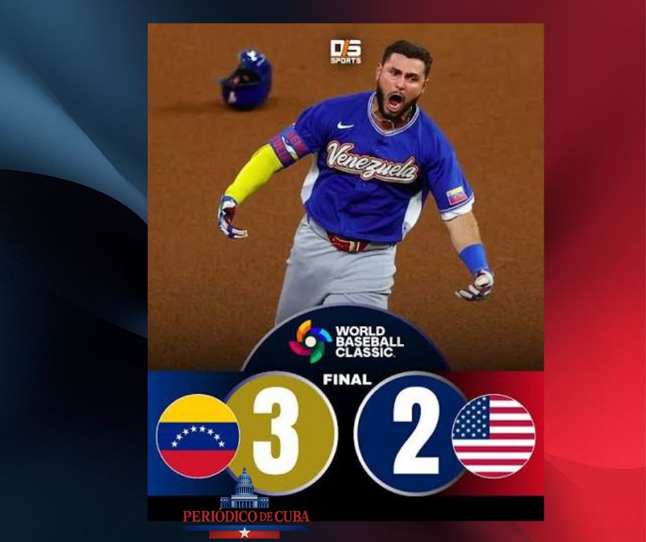 Venezuela gana el Clásico Mundial de Béisbol tras vencer a Estados Unidos  3-2