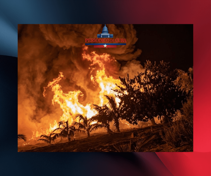 Incendio de grandes proporciones afecta zonas del litoral en Playa Santa Lucía