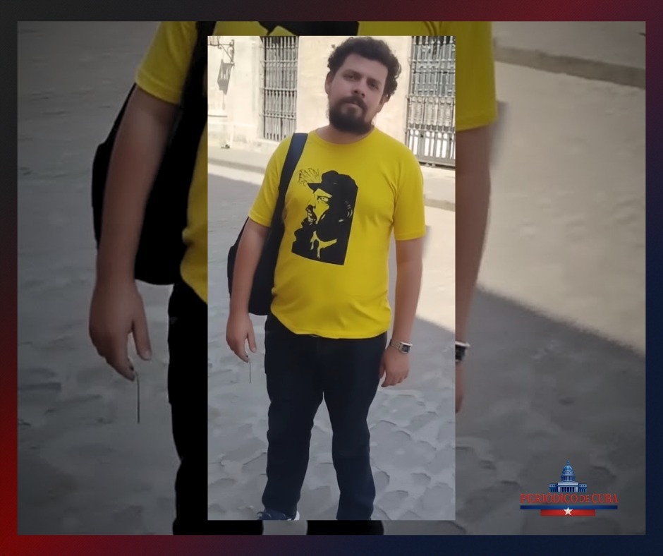 Comunicador oficialista Michel Torres Corona intenta agredir a ciudadano que lo recriminó en La Habana