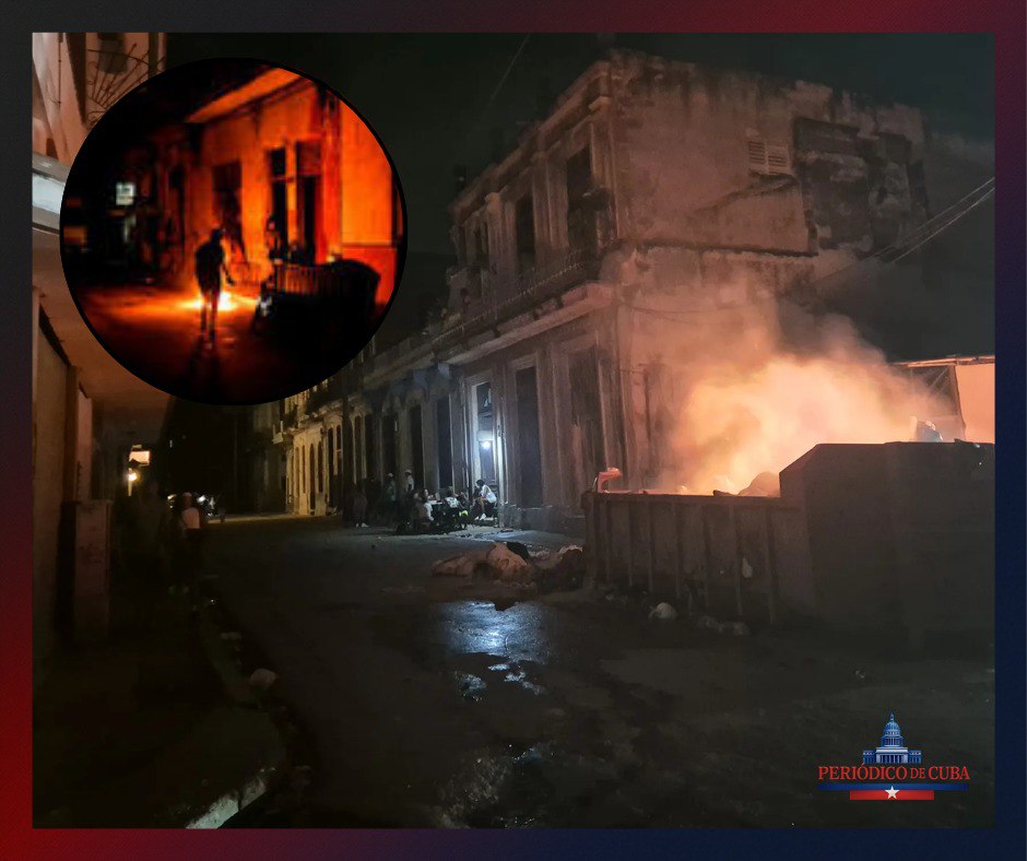 El Cerro vive su noche más tensa entre cacerolazos y protestas en La Habana