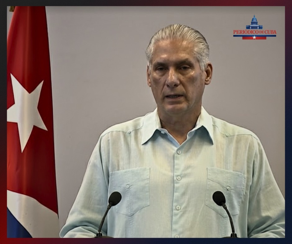 Díaz-Canel admite conversaciones con Estados Unidos en medio de la crisis en Cuba