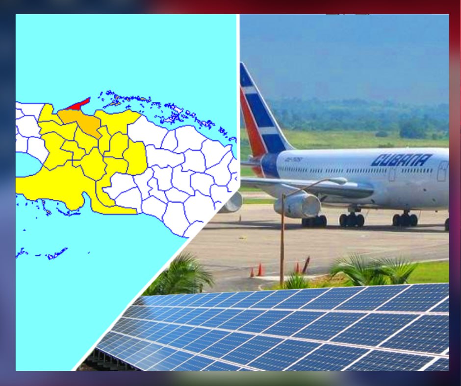 Cuba instala parque solar para abastecer aeropuerto de Varadero en medio de crisis energética