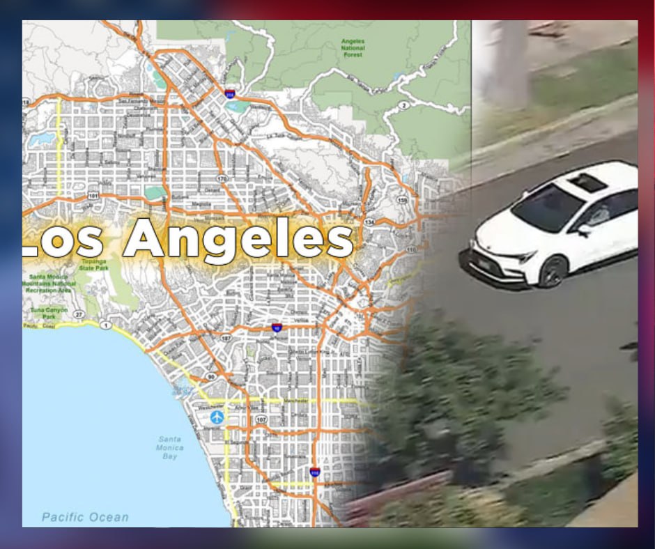Persecución policial en Los Ángeles termina en enfrentamiento