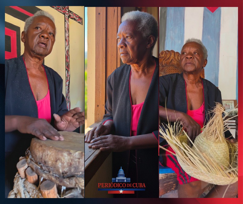 Artesana afrocubana relata cómo preserva un templo congo familiar pese a la crisis y los apagones en Cuba