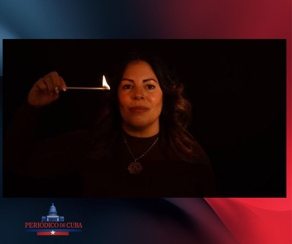 Selene Perdomo lanza poema contra dictadura cubana