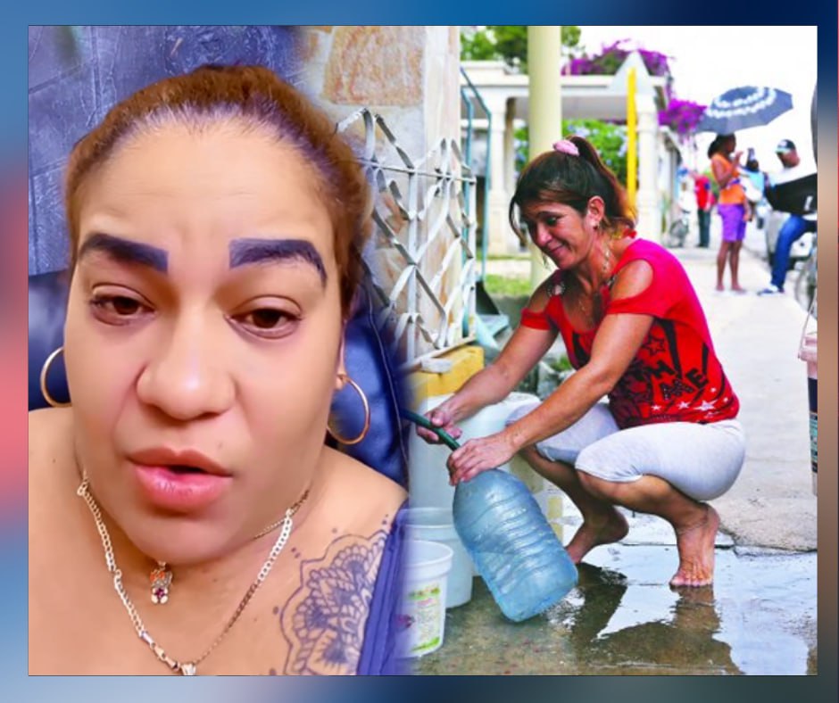 Cubana denuncia en video casi diez días sin agua