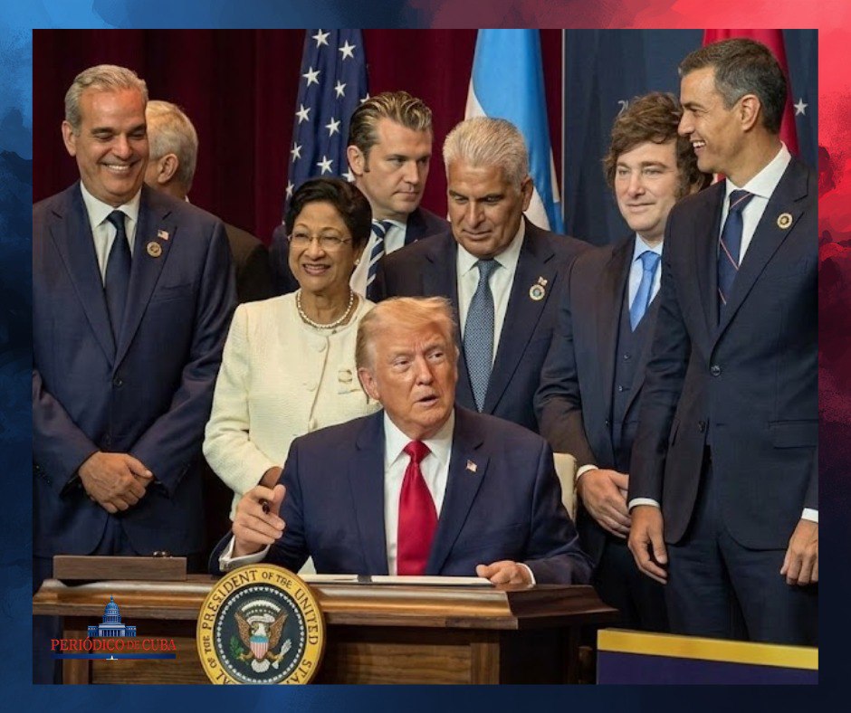 Trump ofrece misiles de precisión contra líderes narcos en cumbre Escudo de las Américas