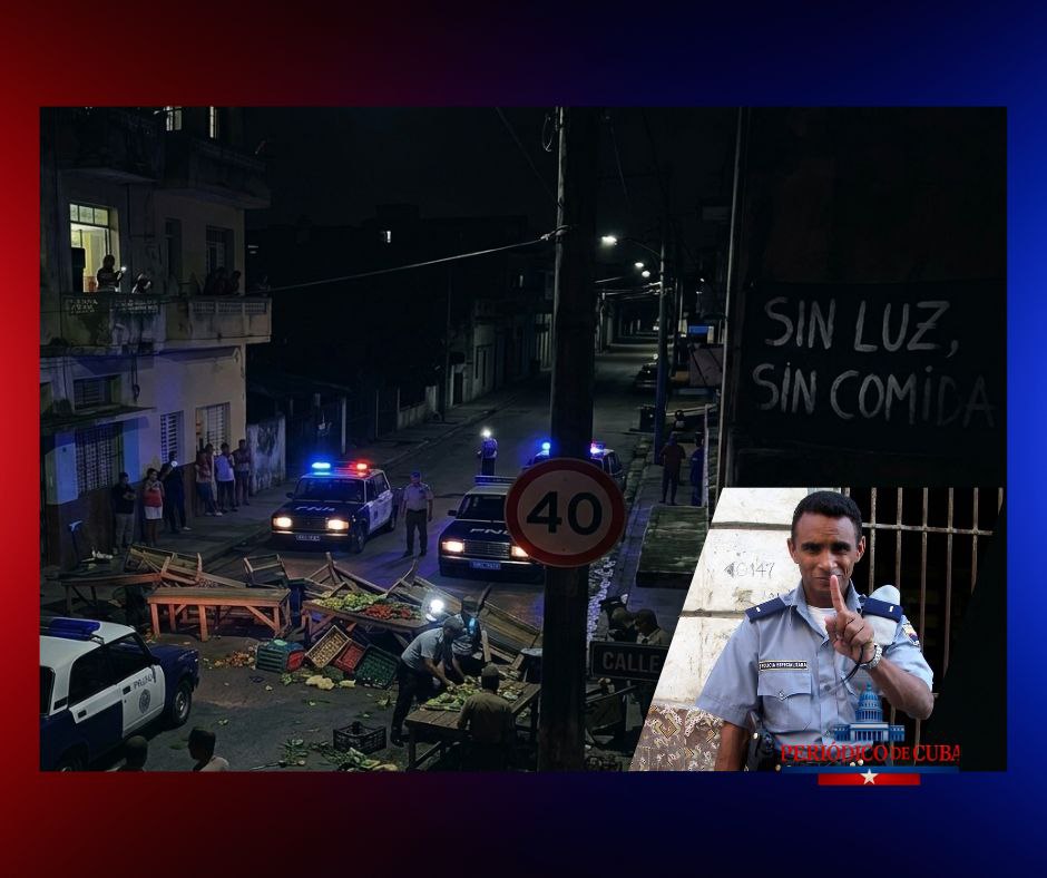Fuerte operativo policial en calle 54 de La Habana genera tensión entre vecinos durante la noche del 7 de marzo