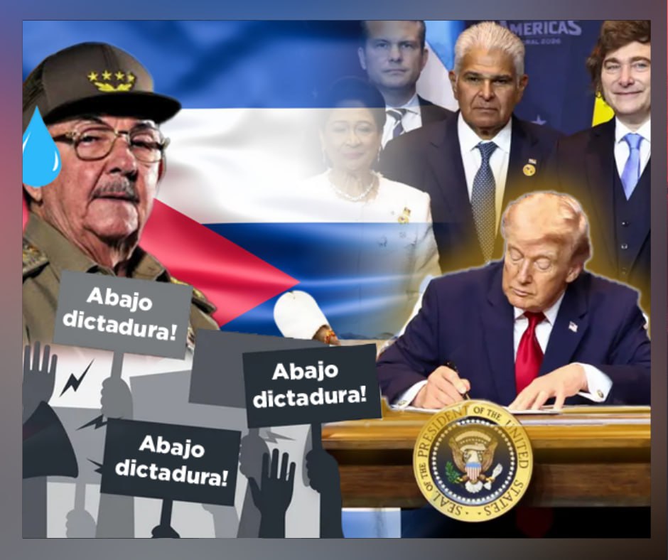 Trump reconoce al gobierno de Delcy Rodríguez y afirma que Cuba está “en sus últimos momentos de vida”