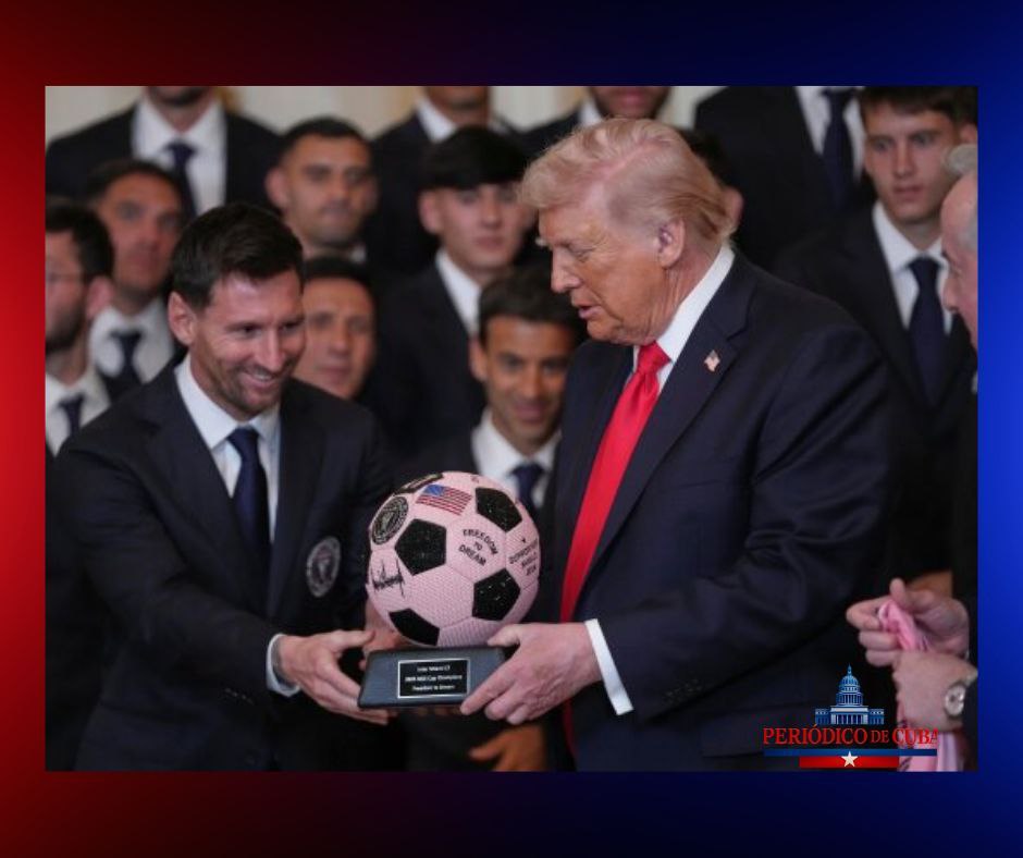 Visita de Lionel Messi a la Casa Blanca junto a Trump desata debate político global