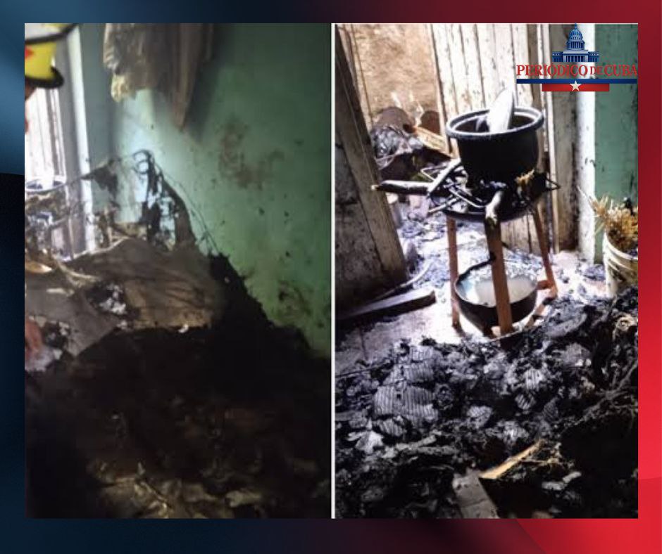 Incendio en Santiago: cocinar con carbón por apagones pone en riesgo a las familias