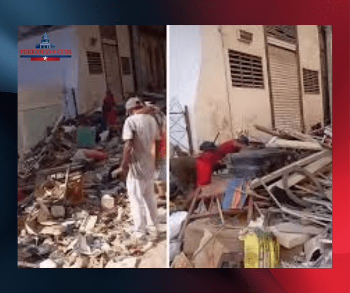 Trágico derrumbe en La Habana Vieja deja dos fallecidos y reaviva el debate sobre el deterioro habitacional en Cuba