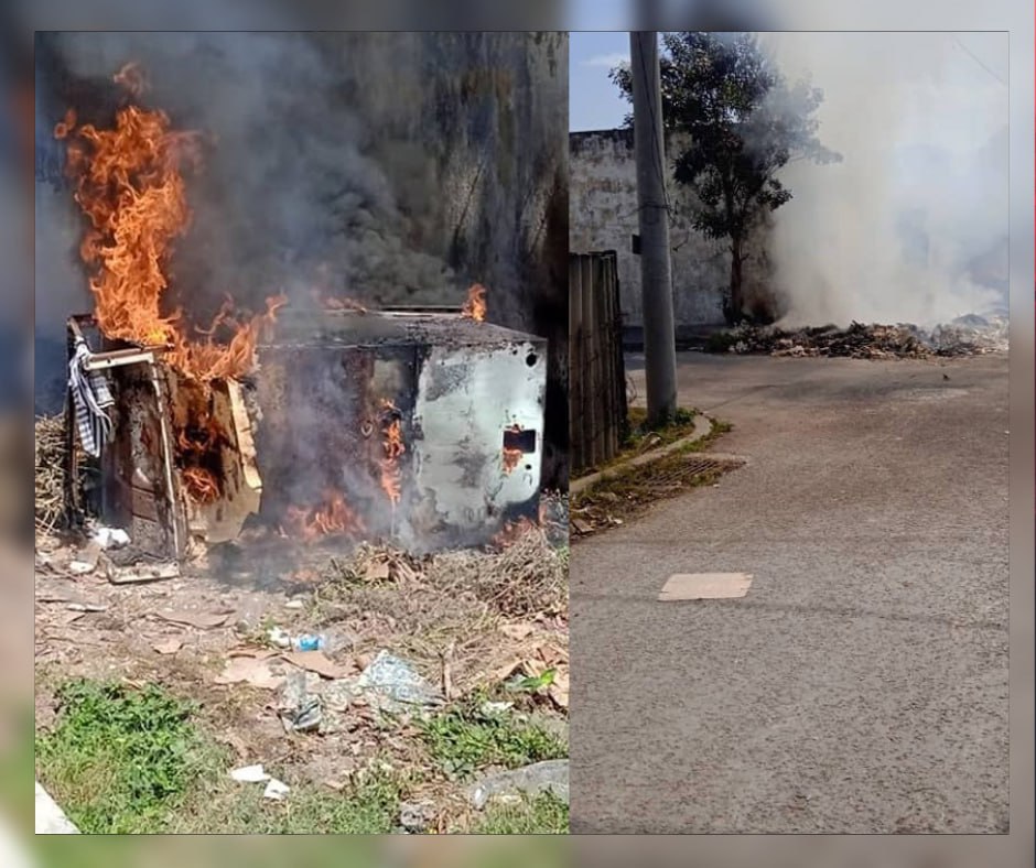Incendio en basurero de El Vedado alarma a vecinos