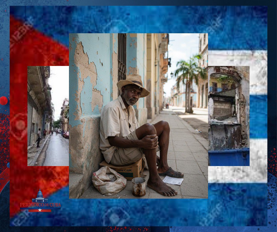 Aumenta la indigencia en El Vedado mientras la crisis social se profundiza en La Habana