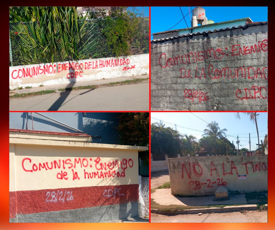 Aparecen carteles contra la dictadura en La Habana y Las Tunas como protesta pacífica
