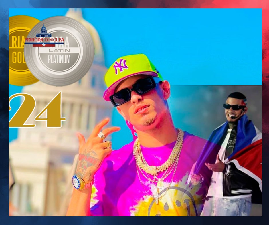 Oniel Bebeshito hace historia con 24 discos de Oro y Platino en la música urbana cubana