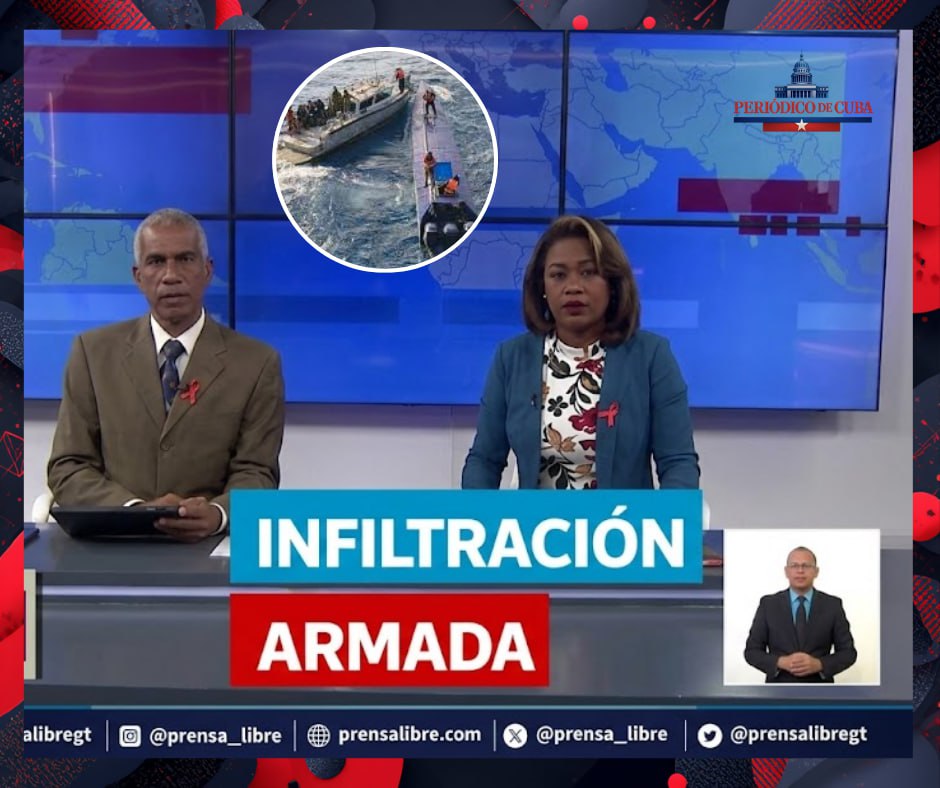Televisión cubana anuncia transmisión especial sobre intento de infiltración marítima