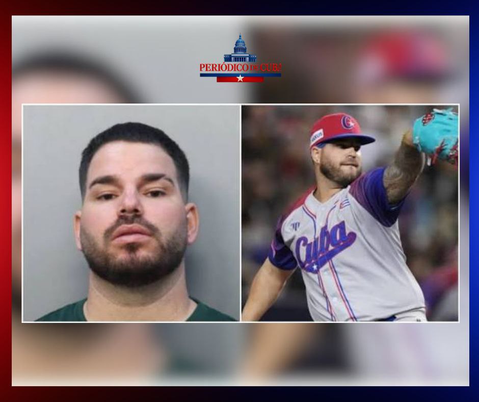 Arrestan en Miami-Dade al lanzador cubano Yusniel Padrón Artiles