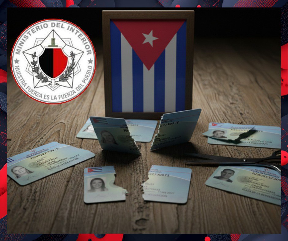 MININT confirma falta de tarjetas para carnés de identidad en toda Cuba