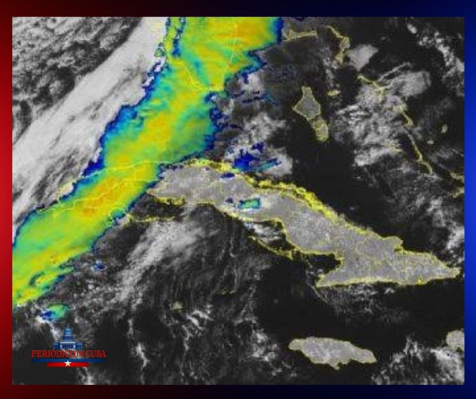 El octavo frente frío de la temporada afecta a Cuba con lluvias y descenso de temperaturas
