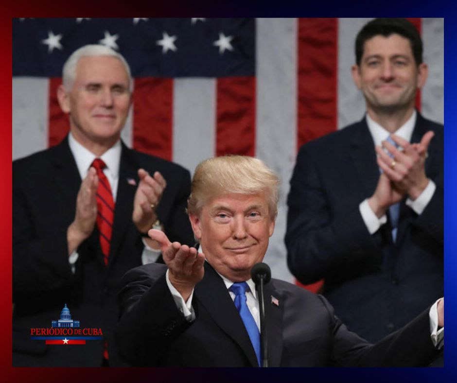 Donald Trump ofrece su primer discurso del Estado de la Unión en su segundo mandato