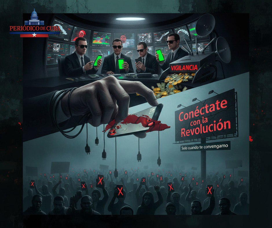 EXCLUSIVA: Filtración revela conectividad selectiva en Cuba durante apagones digitales y protestas