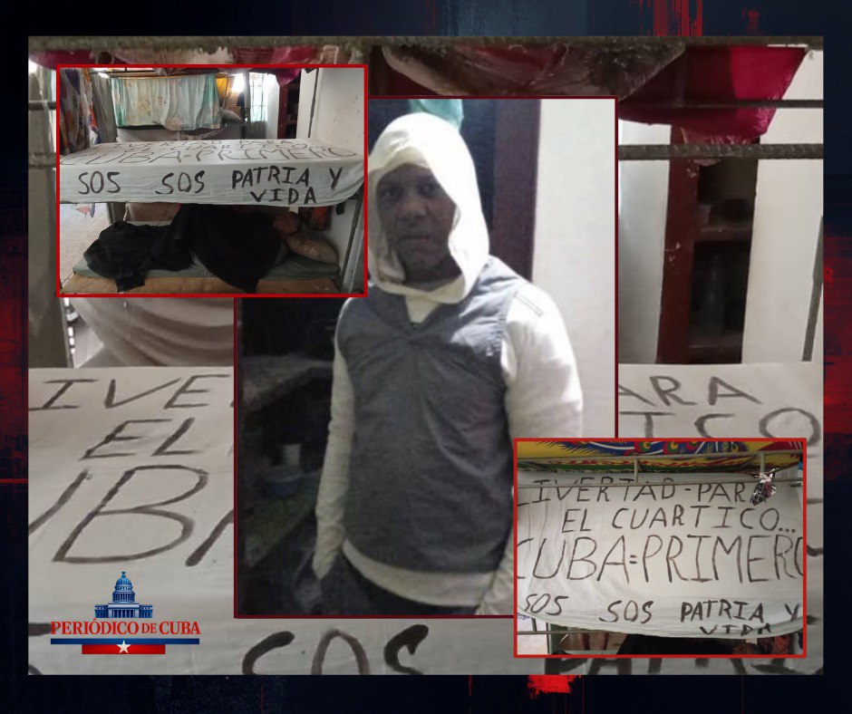 Reclusos protestan en la prisión de Canaletas tras golpiza a activista de Cuba Primero