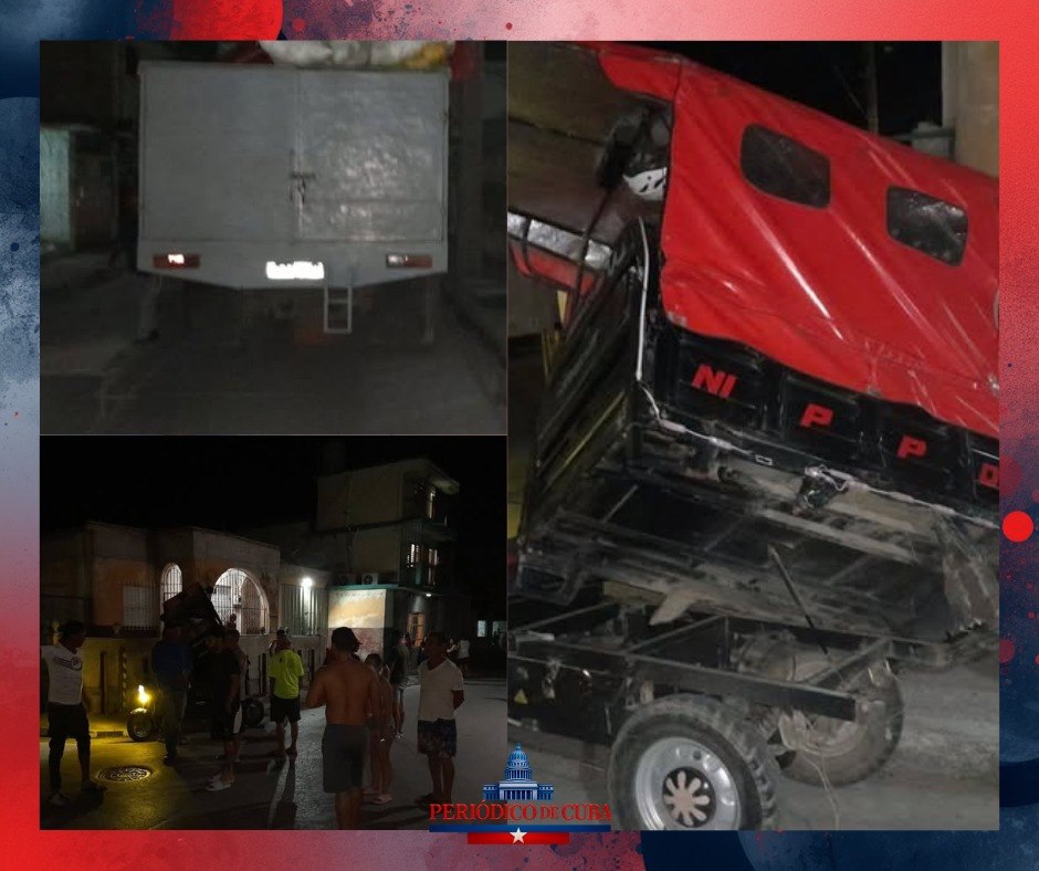 Accidente en Holguín estuvo a segundos de ser tragedia tras violación de la señal de PARE