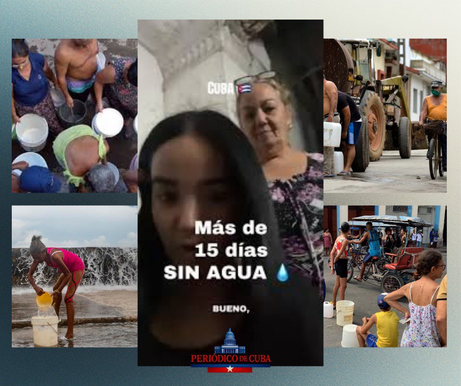 Crisis de agua y viviendas en ruinas: jóvenes denuncian más de 15 días sin suministro en Centro Habana