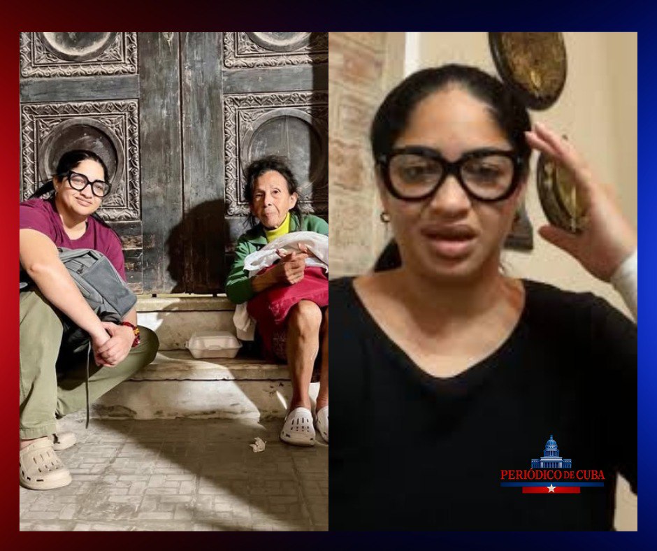 Detienen y liberan horas después a la activista Lara Crofs en La Habana mientras realizaba labor humanitaria