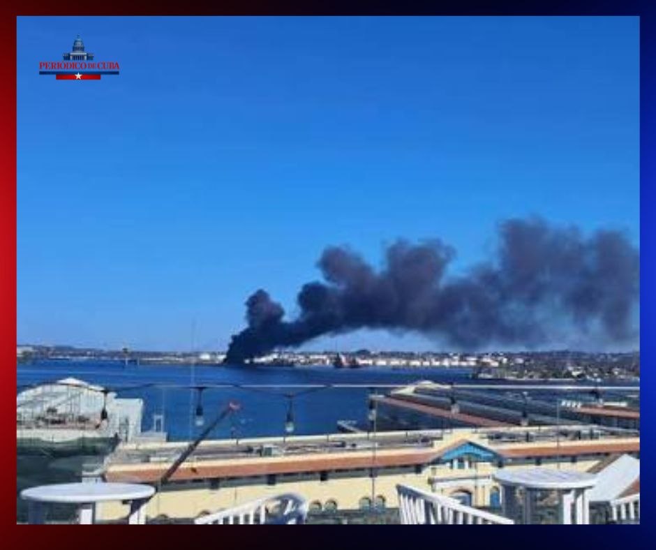 Incendio en la refinería Ñico López genera alarma en La Habana