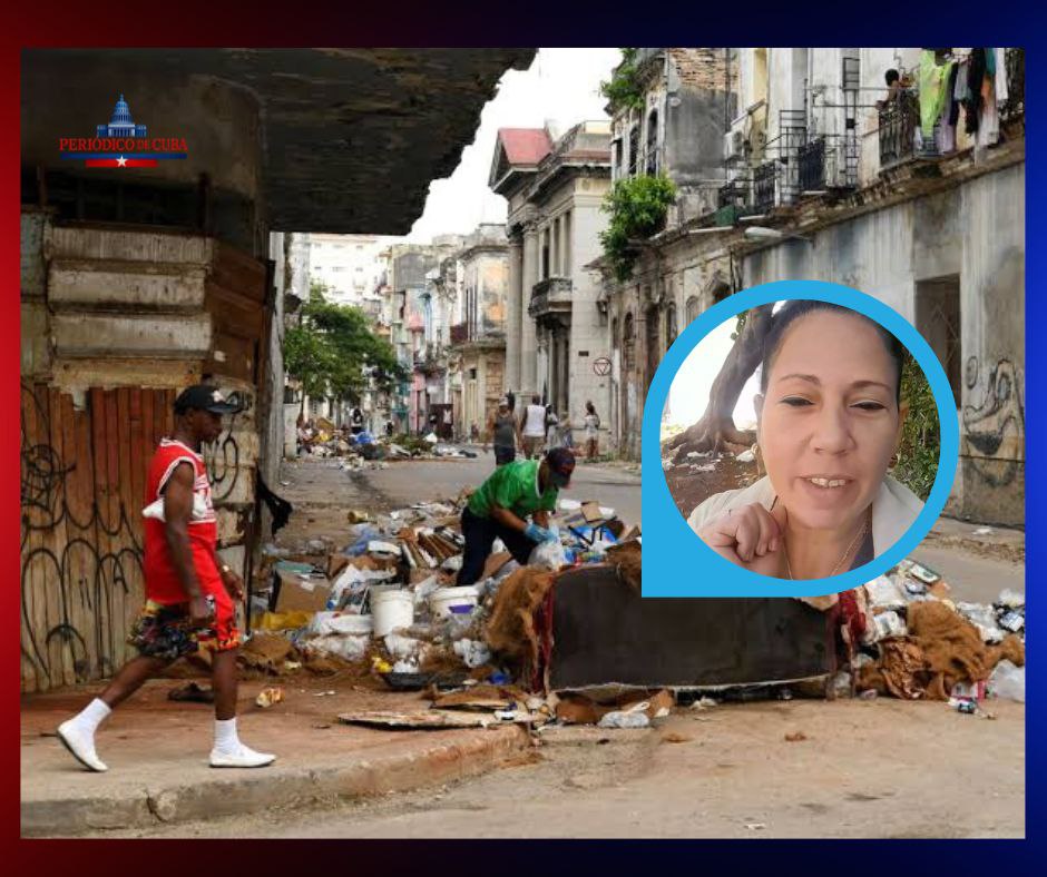 Lumey Guzmán: “En La Habana nos condenan a comer basura”
