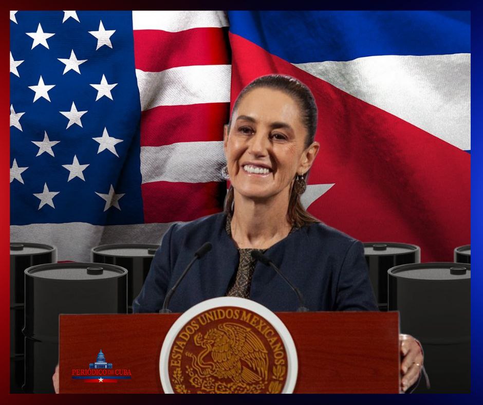 Claudia Sheinbaum ofrece a México como mediador entre Cuba y Estados Unidos