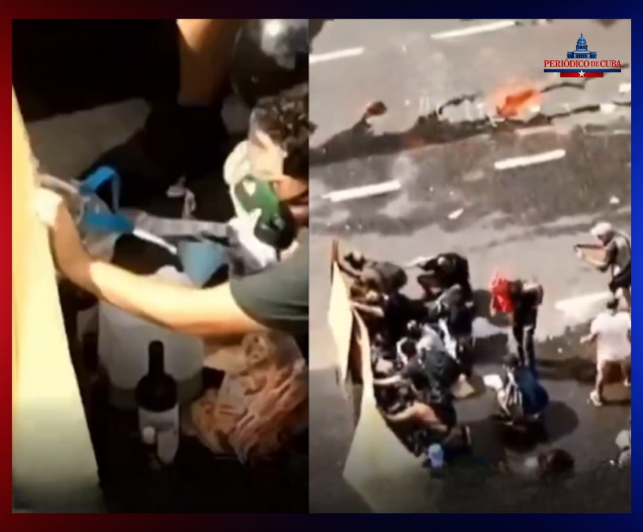 Protestas contra la reforma laboral de Milei derivan en violencia con bombas molotov