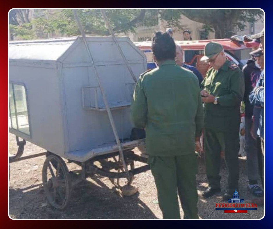 En San Luis inauguran carro fúnebre de tracción animal: símbolo del colapso funerario en Cuba