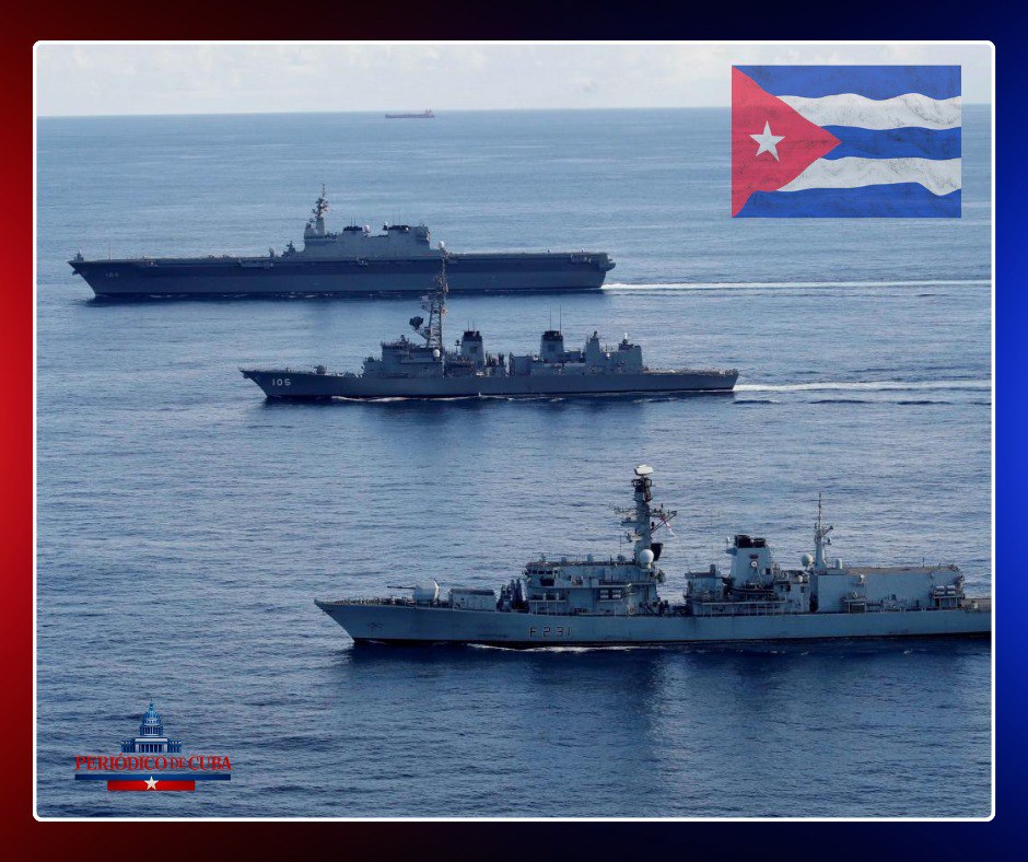 Tres buques militares de EE. UU. operan a corta distancia de Cuba en medio de tensión regional