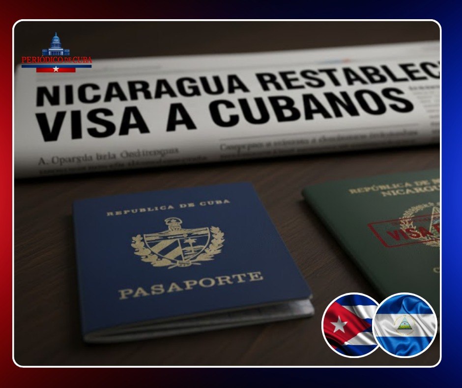 Nicaragua elimina libre visado para los cubanos