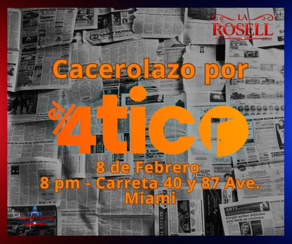 Activistas cubanos convocan un cacerolazo por “el 4tico” para exigir liberación de presos y ayuda humanitaria
