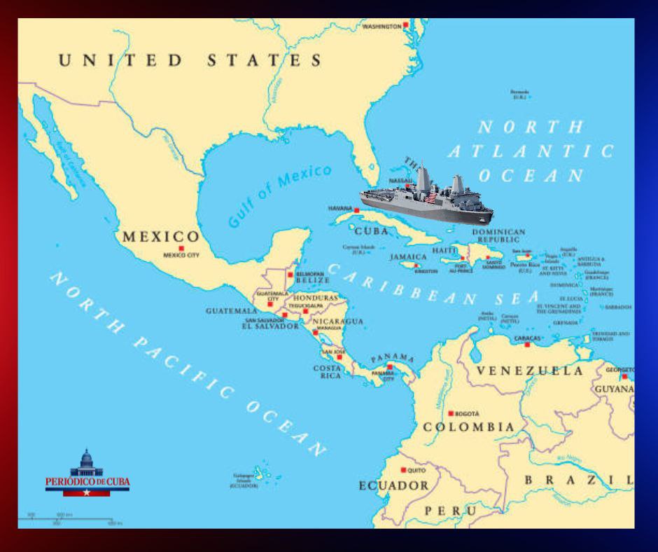 EE.UU. despliega el USS Stockdale y un dron Triton frente a Cuba, aumentando la tensión en el Caribe