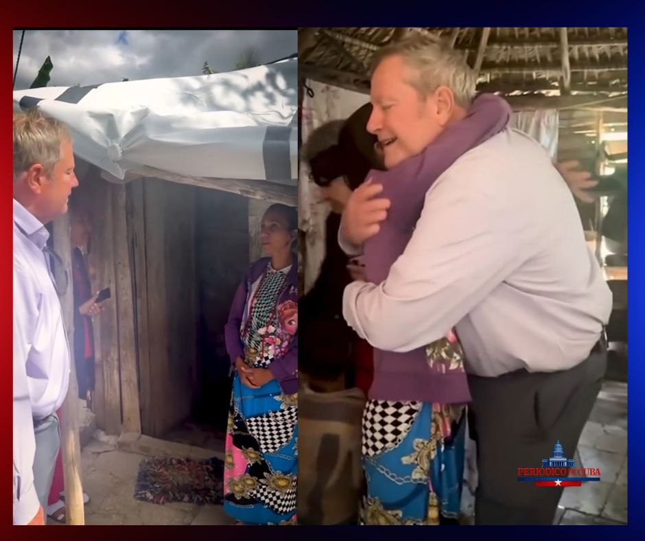 Mike Hammer visita Cacocum para supervisar entrega de ayuda humanitaria tras el huracán Melissa